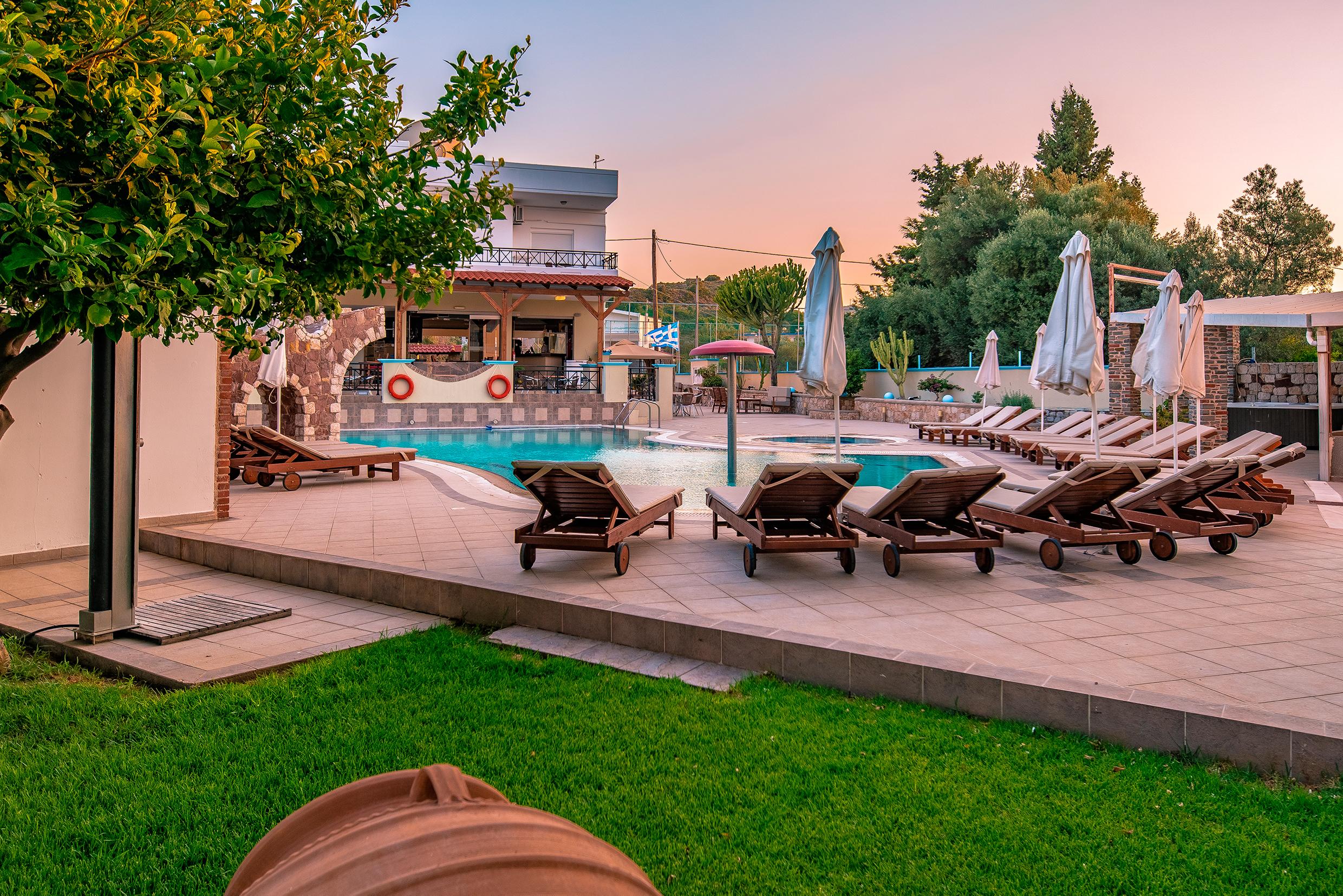 Aparthotel Bright Star Faliraki Exterior foto
