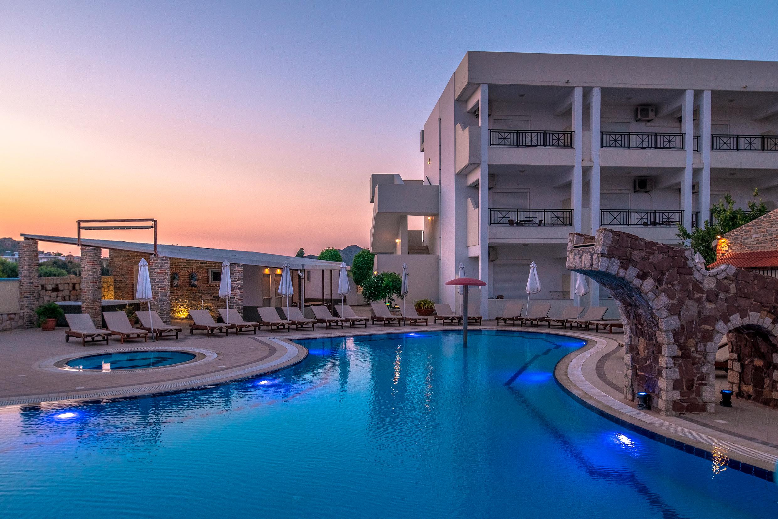 Aparthotel Bright Star Faliraki Exterior foto